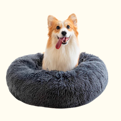 Pet Beds for Cats Dog Bed Washable Anti Anxiety Fluffy Dog Bed