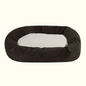 MajesticPet 788995540540 25 in. Villa Sherpa Donut Pet Bed, Storm