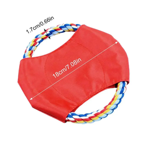 Bite-Resistant Dogs Toy Flying Disc Chew Puppy Training Interactive