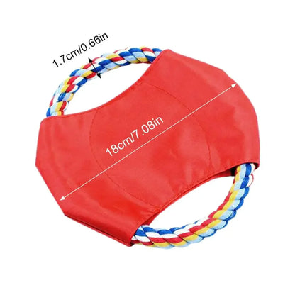 Bite-Resistant Dogs Toy Flying Disc Chew Puppy Training Interactive