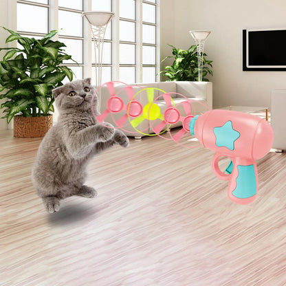 Cat Toy Propellers Cat Fetch Toy Flying Propellers for Exercising