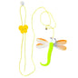 Cat Teaser Fetch Toy Funny Teaser Wand Toys Interactive Elastic Rope