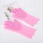 Magic Silicone Body Pet Bathing Gloves for Animal Perfect Bathe