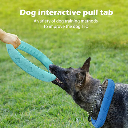 Dog Ring Toys Durable Chewing Flying Floating Training Tools Fetch for