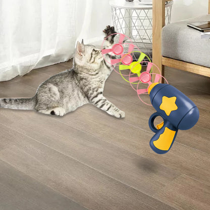 Cat Toy Propellers Cat Fetch Toy Flying Propellers for Exercising