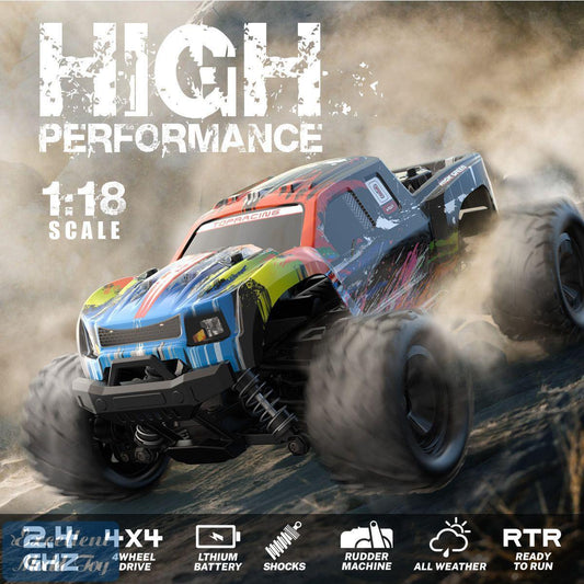 EMT ORC1 2.4G RC Car, 4WD Climbing Off-road Truck, Boy Toy, 1:18 Big